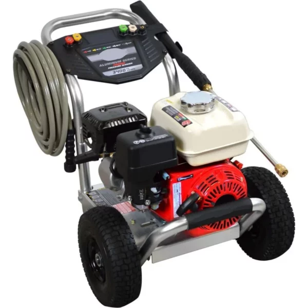 Idropulitrice Professionale a Benzina 6,5 CV 3500 PSI 240 Bar