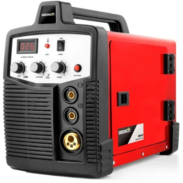 Saldatrice Inverter 2 in 1 MIG-MAG con Filo Continuo, Potenza 25A-185A, Tensione 230V